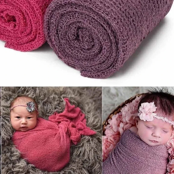Set of 3 newborn photography  wraps - Picture 1 of 5